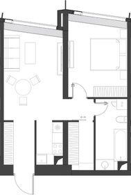 46,5 м², квартира-студия 37 003 348 ₽ - изображение 79