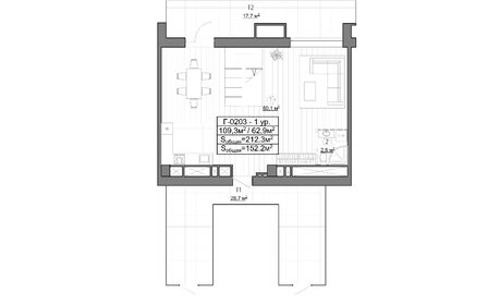 32,8 м², 1-комнатная квартира 9 400 000 ₽ - изображение 90