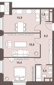 77,8 м², 2-комнатная квартира 35 000 000 ₽ - изображение 126