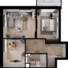 Квартира 56,6 м², 2-комнатная - изображение 3