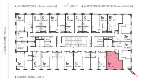 38 м², 1-комнатная квартира 8 500 000 ₽ - изображение 134