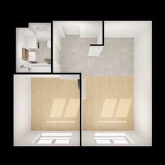 Квартира 39,3 м², 2-комнатная - изображение 3