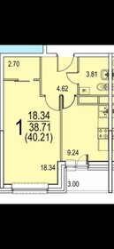 30,9 м², 1-комнатная квартира 8 500 000 ₽ - изображение 67