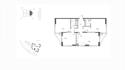 Квартира 104,5 м², 4-комнатная - изображение 1