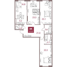 345 м², 6-комнатная квартира 95 000 000 ₽ - изображение 112