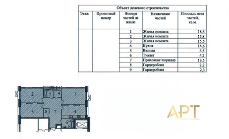 112,5 м², 4-комнатная квартира 24 194 808 ₽ - изображение 46