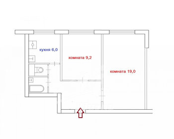 44,4 м², 2-комнатная квартира 12 500 000 ₽ - изображение 78