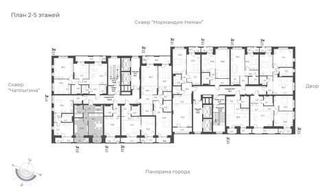 Квартира 39,8 м², 1-комнатная - изображение 2