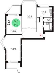 107 м², 4-комнатная квартира 17 900 000 ₽ - изображение 31