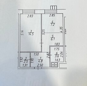 Квартира 38,7 м², 1-комнатные - изображение 1