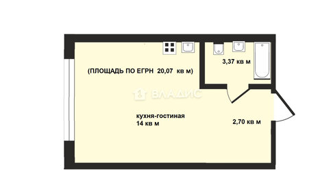 Купить квартиру площадью 26 кв.м. у метро Белорусская (зелёная ветка) в Москве и МО - изображение 6