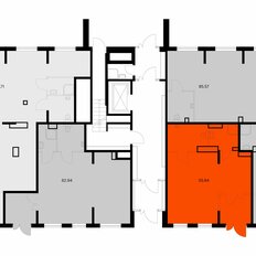 55,8 м², помещение свободного назначения - изображение 1