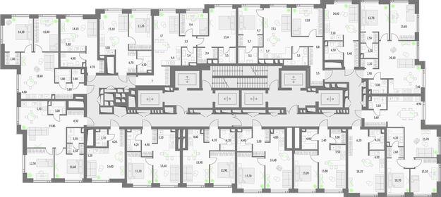 63 м², 2-комнатная квартира 29 000 000 ₽ - изображение 22