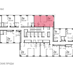 Квартира 57,6 м², 2-комнатная - изображение 2