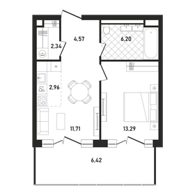 45 м², 2-комнатная квартира 20 990 000 ₽ - изображение 152
