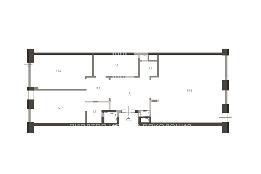 87 м², 3-комнатные апартаменты 78 000 000 ₽ - изображение 1