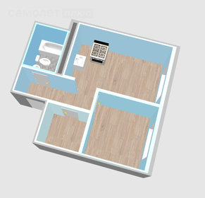 Квартира 39,5 м², 2-комнатная - изображение 3