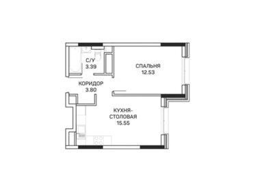 35,5 м², 1-комнатные апартаменты 8 100 000 ₽ - изображение 74