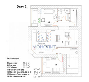 320 м², 7-комнатная квартира 318 455 552 ₽ - изображение 115