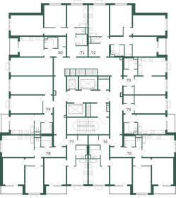 Квартира 79 м², 3-комнатная - изображение 2