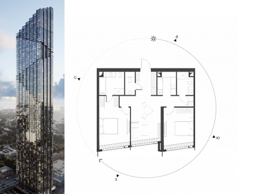 81,4 м², 2-комнатные апартаменты 59 250 928 ₽ - изображение 15