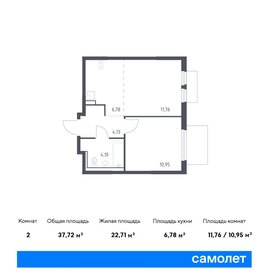 38 м², 1-комнатная квартира 6 750 000 ₽ - изображение 84