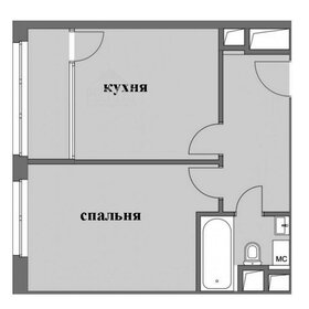 Квартира 32,1 м², 1-комнатная - изображение 1