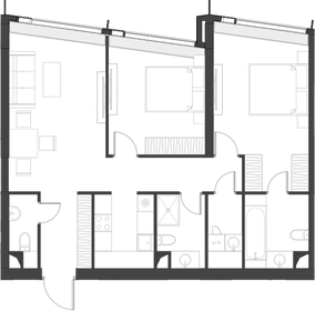 78 м², 2-комнатные апартаменты 75 000 000 ₽ - изображение 127