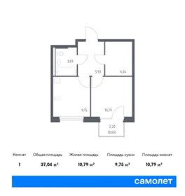 37,2 м², 1-комнатная квартира 7 900 000 ₽ - изображение 56