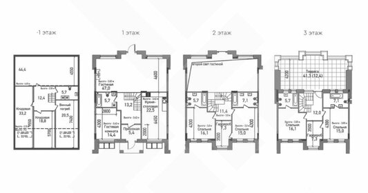 Квартира 385 м², 5-комнатная - изображение 1