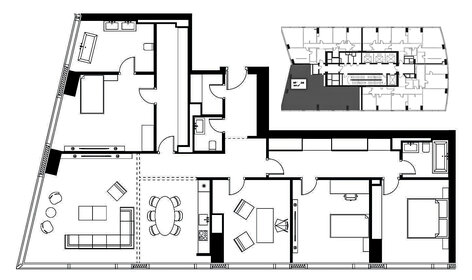 Квартира 169,3 м², 4-комнатная - изображение 1