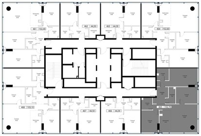 103 м², 3-комнатная квартира 77 970 472 ₽ - изображение 70