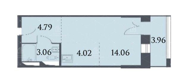 34,2 м², 2-комнатная квартира 8 190 000 ₽ - изображение 63