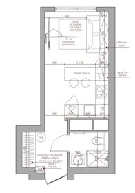 Квартира 21,5 м², студия - изображение 3