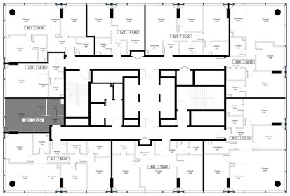 29,4 м², квартира-студия 25 556 144 ₽ - изображение 65