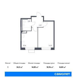 35,2 м², 1-комнатная квартира 8 450 000 ₽ - изображение 83