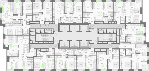 85,6 м², 4-комнатная квартира 38 000 000 ₽ - изображение 82