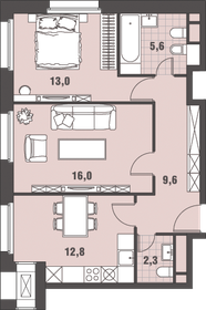 77,8 м², 2-комнатная квартира 35 000 000 ₽ - изображение 134