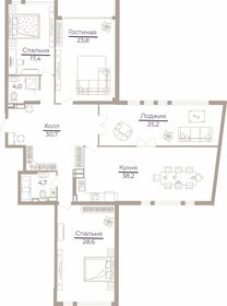 174,8 м², 3-комнатная квартира 82 855 200 ₽ - изображение 68