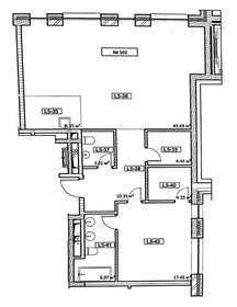 Квартира 100,9 м², 2-комнатная - изображение 1