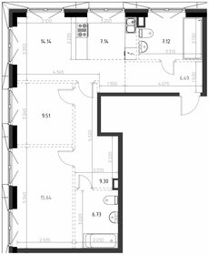 74 м², 2-комнатная квартира 18 686 792 ₽ - изображение 84