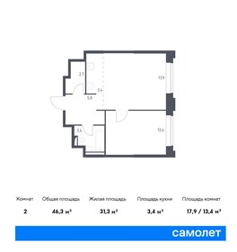 49 м², 1-комнатная квартира 24 800 000 ₽ - изображение 120