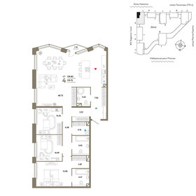 129,4 м², 4-комнатная квартира 67 000 000 ₽ - изображение 152