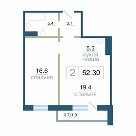 31,5 м², 1-комнатная квартира 5 850 000 ₽ - изображение 117