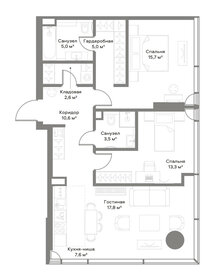 81,4 м², 2-комнатная квартира 70 495 056 ₽ - изображение 64