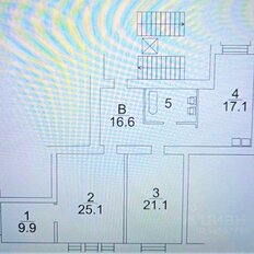 Квартира 96 м², 3-комнатная - изображение 2