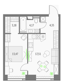42,9 м², 1-комнатная квартира 22 327 072 ₽ - изображение 82
