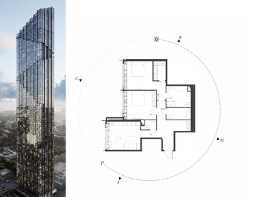 111 м², 2-комнатные апартаменты 149 000 000 ₽ - изображение 163