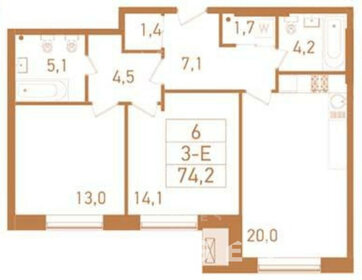 82 м², 2-комнатная квартира 40 900 000 ₽ - изображение 125