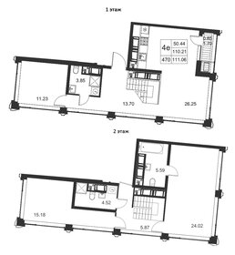 Квартира 111,1 м², 3-комнатная - изображение 1